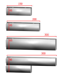 Click systems Rail Brackets